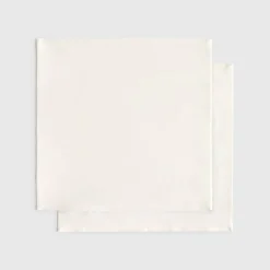 Set de 2 servilletas de algodón y bambú Momabim