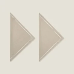 Set de 2 servilletas de lino natural Lin