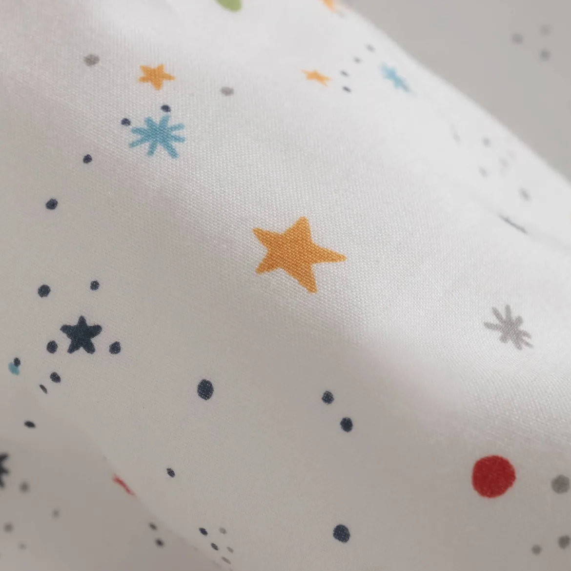 Set funda nórdica algodón percal 180 hilos estrellas Starti