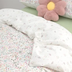 Set funda nórdica algodón percal 180 hilos floral Sibel