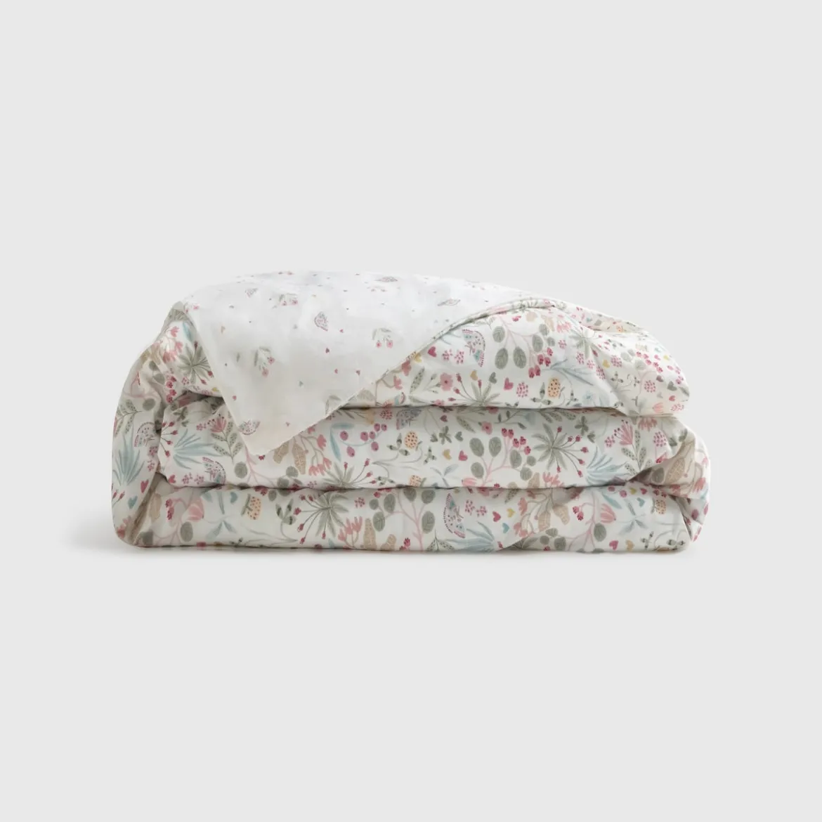 Set funda nórdica algodón percal 180 hilos floral Sibel