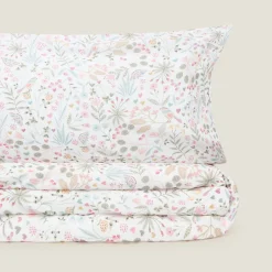 Set funda nórdica algodón percal 180 hilos floral Sibel