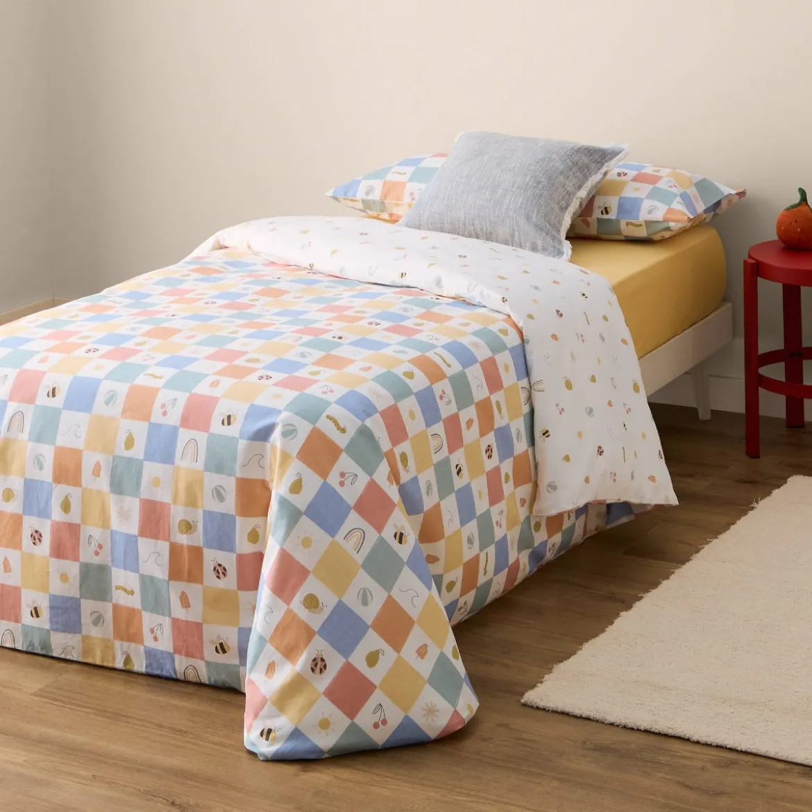 Set funda nórdica algodón percal 180 hilos juegos Wonder