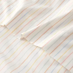 Set sábana algodón percal 180 hilos rayas Ray