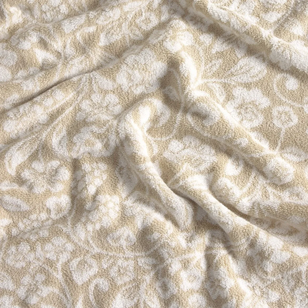 Toalla de baño algodón jacquard floral Medflo