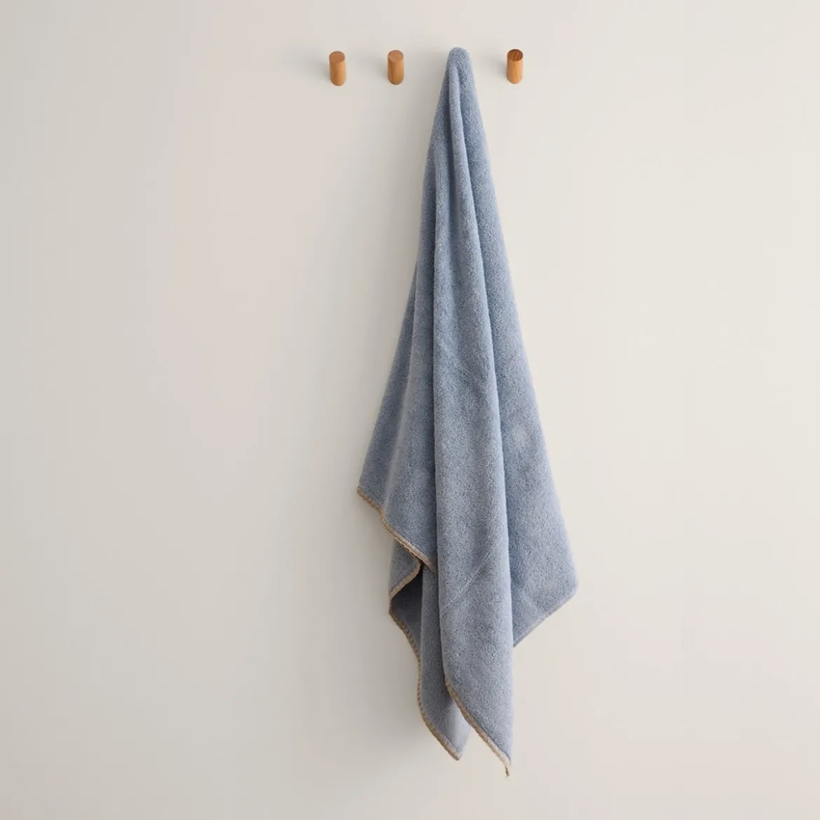 Toalla de baño algodón pespunte decorativo Unimax