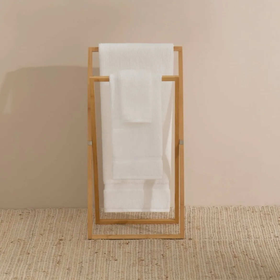 Toalla de baño algodón zero twist rizo Nero