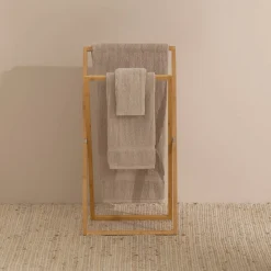 Toalla de baño algodón zero twist rizo Nero