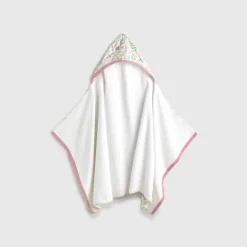 Toalla de baño con capucha floral