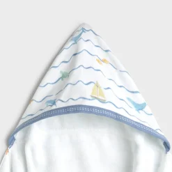 Toalla de bañocon capucha olas