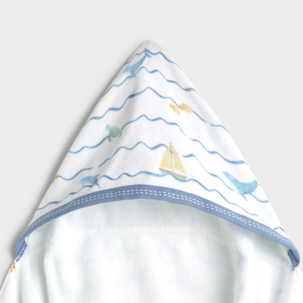 Toalla de bañocon capucha olas