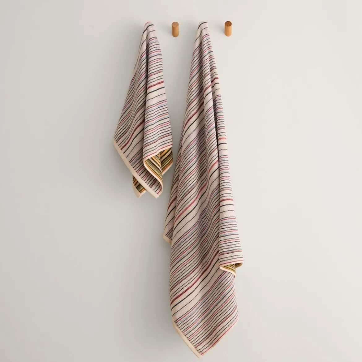 Toalla de baño reversible algodón rizo