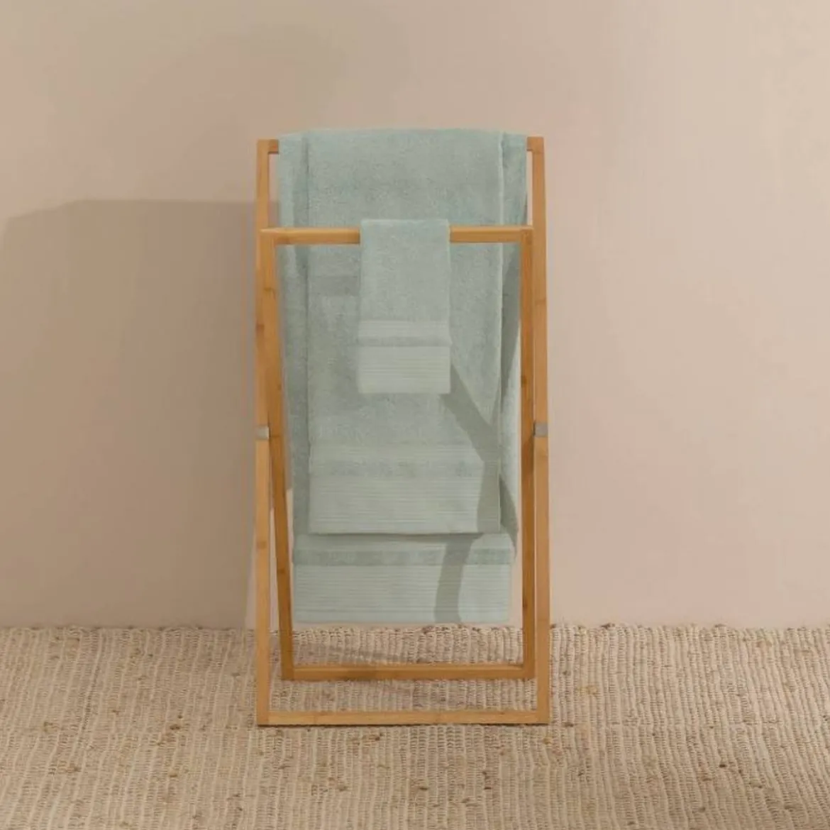 Toalla de baño rizo algodón y bambú Sublim