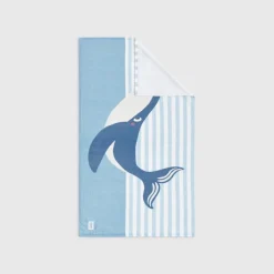 Toalla de playa rizo velour ballena Sulu