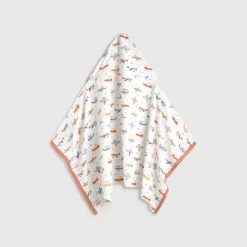 Toalla poncho algodón aviones Trelo