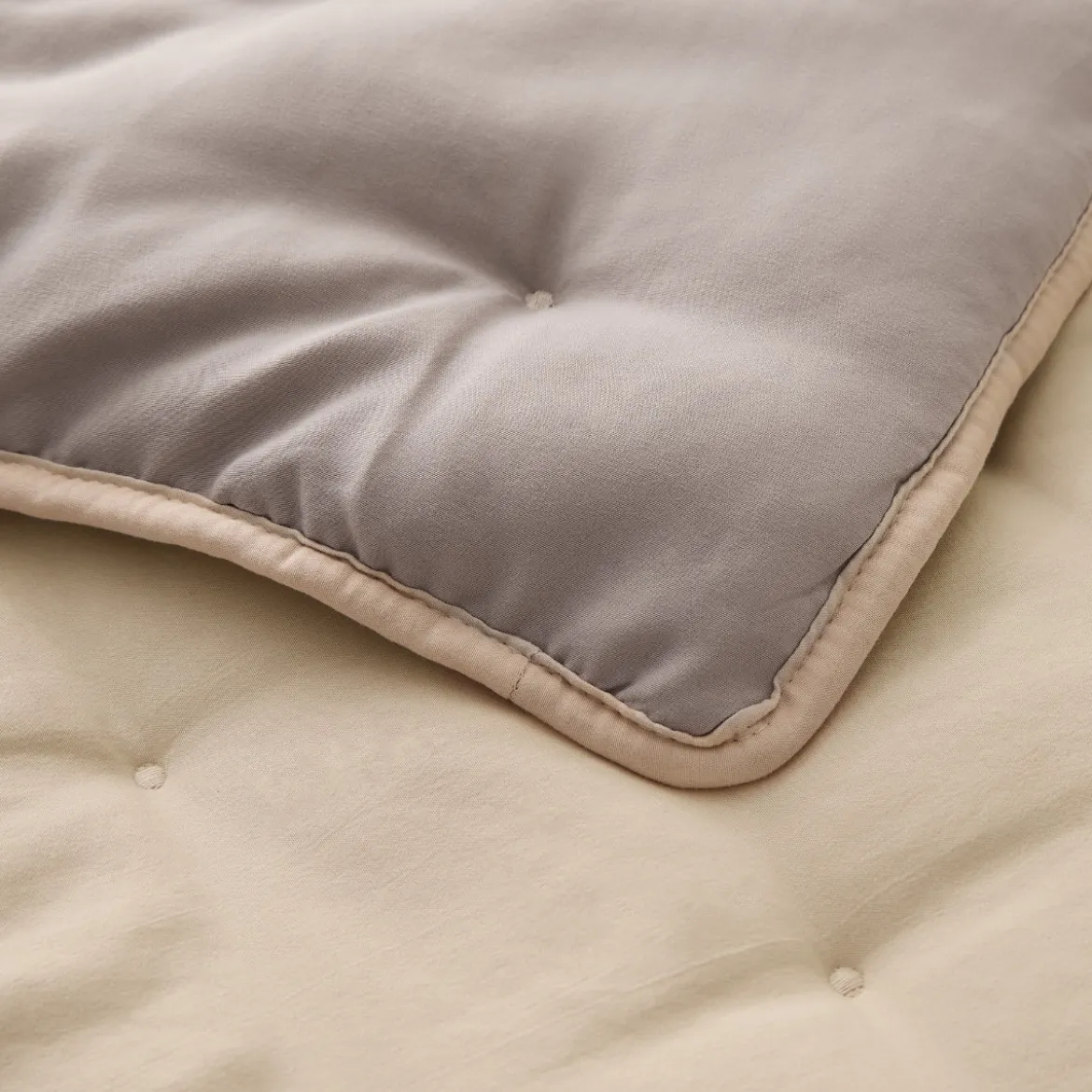 Topper acolchado reversible Rustcol